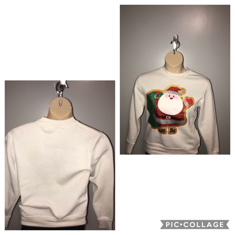 White sweater for Christmas